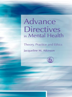 cover image of Advance Directives in Mental Health